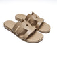 Sandali da Uomo in pelle - BEIGE - VILLANI - VillaniNapoli